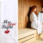 Mr and Mrs towel Set
